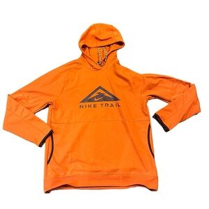 Nike Trail Orange Pullover Large
